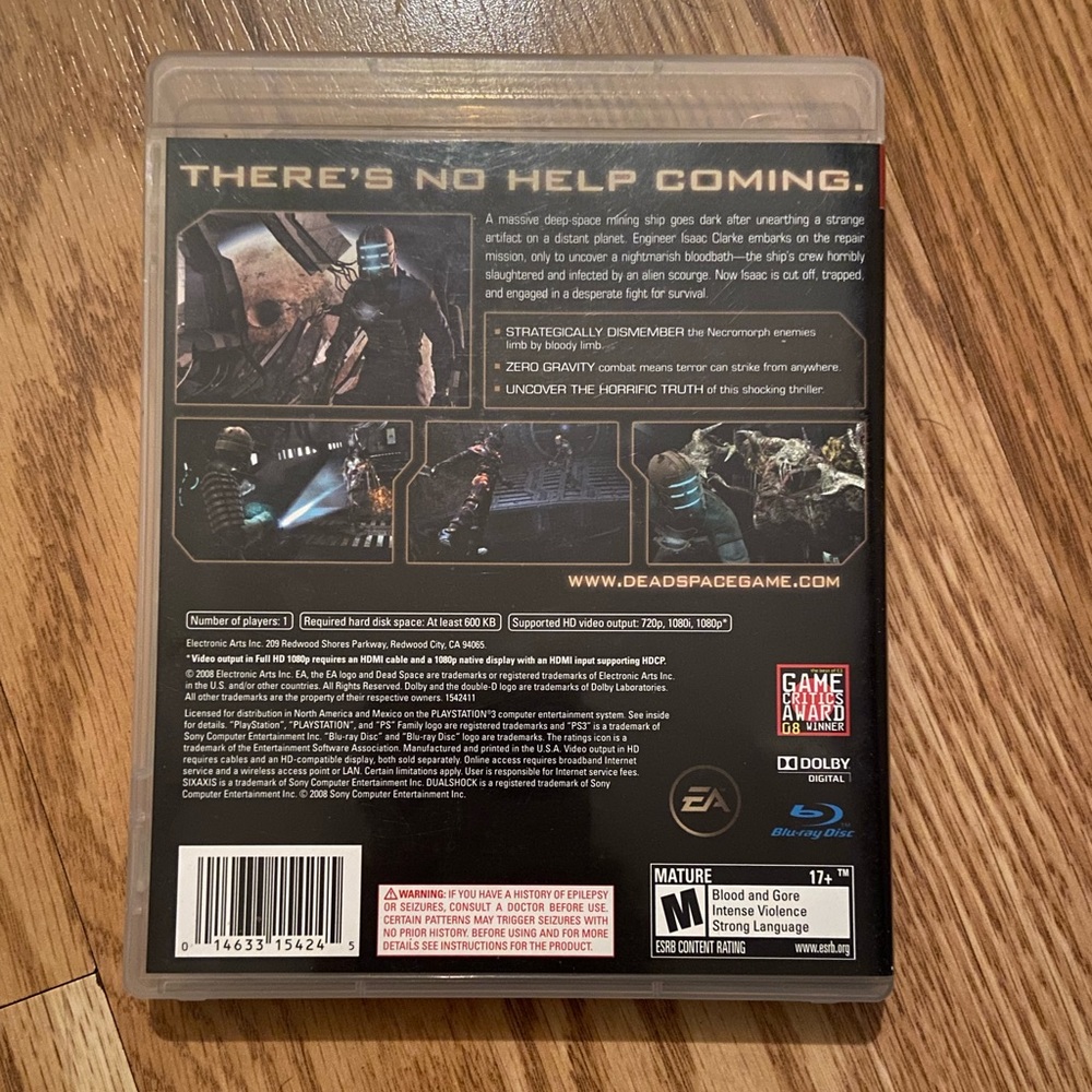 Dead Space PS3 game - Picture 3 of 3